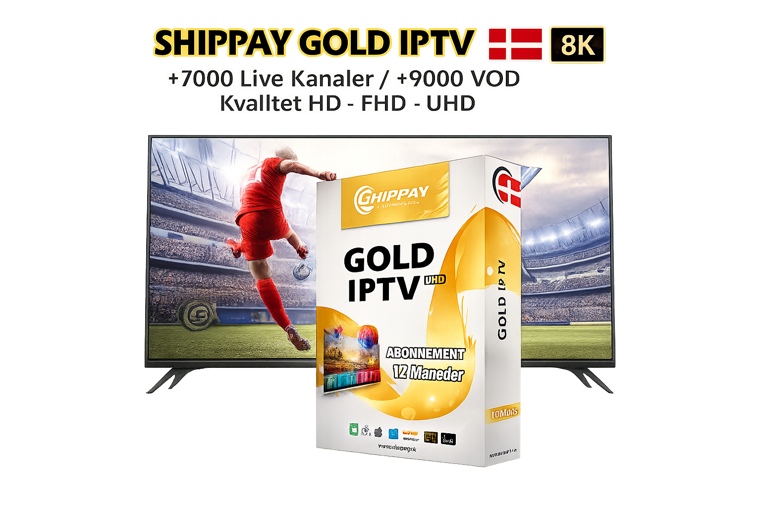 Shippay Gold IPTV Package
